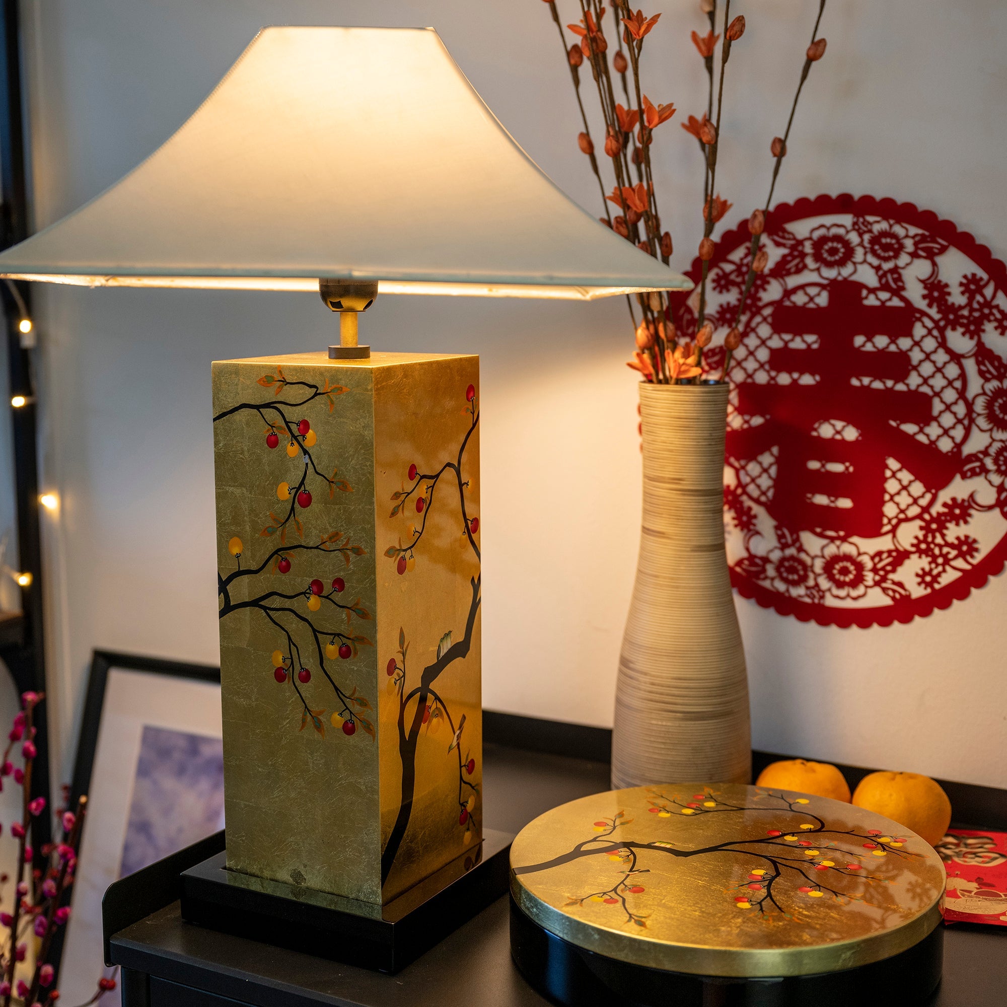 Persimmons & Birds - Qua | Distinctive Gifts