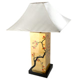 Table Lamp, Persimmons & Birds