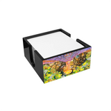 Notelet / Memo Pad Holder (Jewel Within) - City In Blossom
