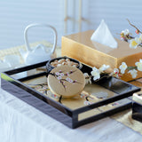 Rectangle Serving Tray, Cherry Blossom