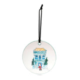 Christmas Ornaments, Set of 2, A Singapore Christmas Trail (Santa) - Qua | Distinctive Gifts