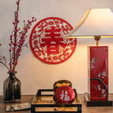 Table Lamp, Cherry Blossom (Red)