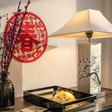 Table Lamp, Cherry Blossom (Silver)