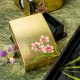 Desk Accessories A (Business Card Box & Pen Holder) - Orchid