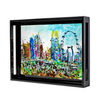 Serving Tray, Singapore City (Qua x ART:DIS) - Singapore Flyer - Qua | Distinctive Gifts