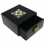 Treasure Box, Peranakan (Red Peony) - Qua | Distinctive Gifts