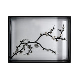 Rectangle Serving Tray, Cherry Blossom - Qua | Distinctive Gifts